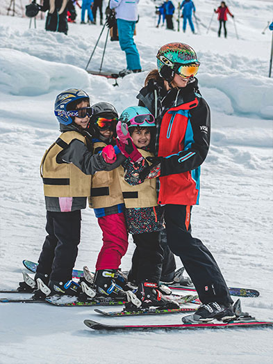 Clases grupales ski Bariloche